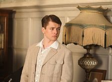 Taron Egerton as Edward Brittain - even the lampshade has tassels